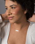 Moon Phases Signature Pendent Necklace