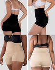 Calzón Postparto Alta Compresión Tipo Shorts