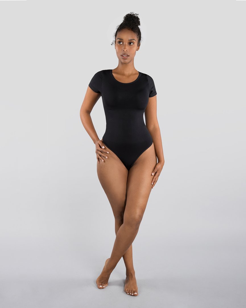 Tummy Control Postpartum Compression Bodysuit