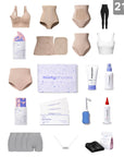 Parto Natural y Cesárea Kit Postparto Luxury