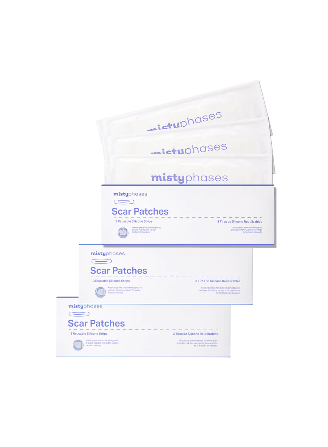 Parches de Silicona 3 Pack