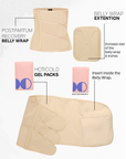 Elara Luxury Postpartum Recovery Belly Band