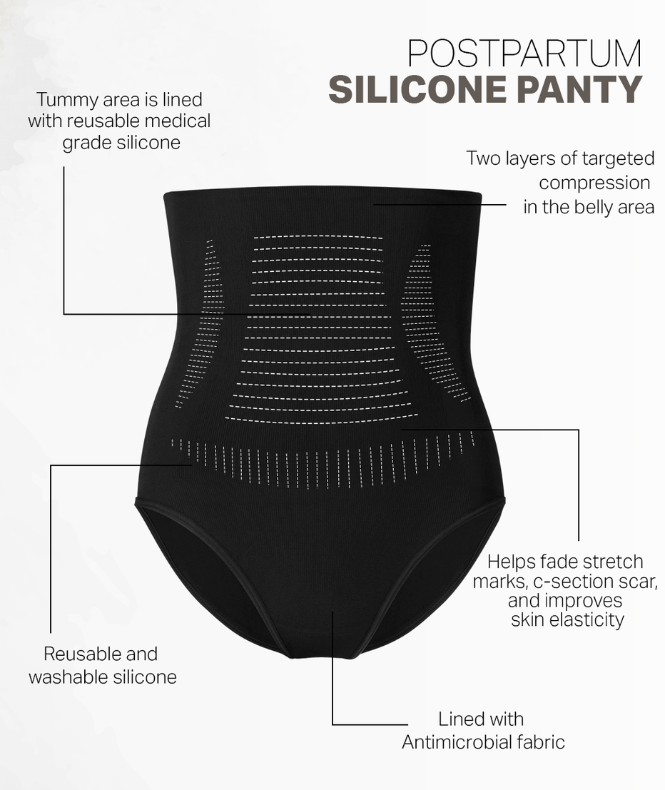 Stretch Mark & Scar Erase CSection Silicone Panty Misty Phases