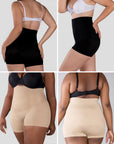 Calzón Postparto Alta Compresión Tipo Shorts